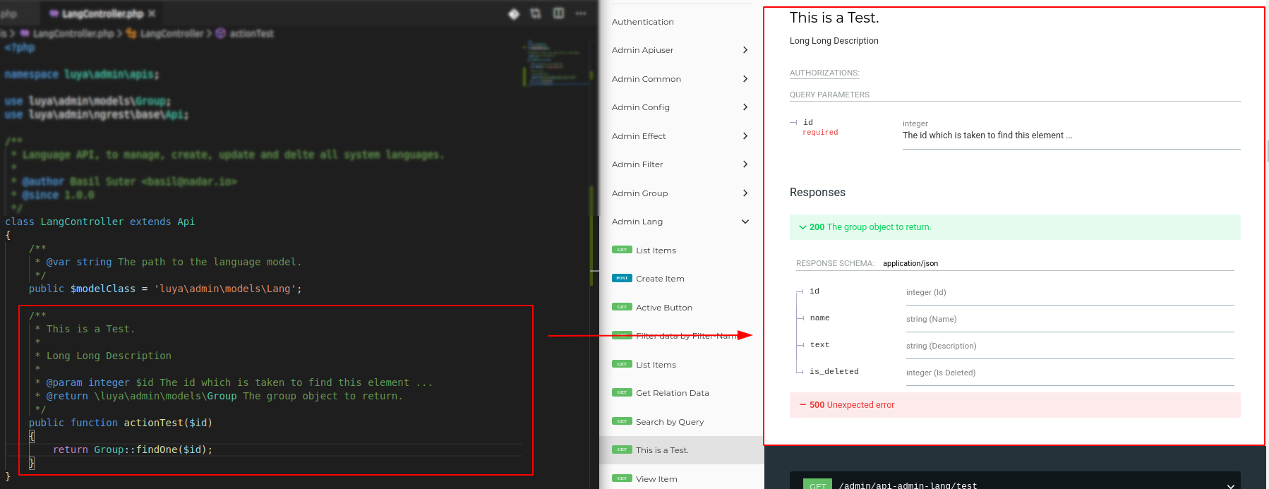 OpenAPI Custom Action